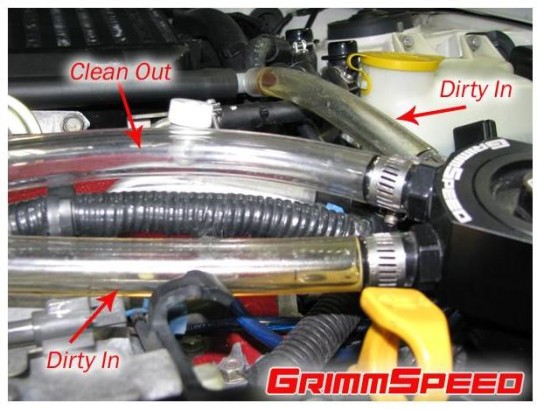 GrimmSpeed Air Oil Separator