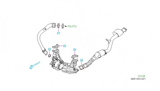 Subaru OEM Engine Gasket Kit 20F 2015+ Impreza WRX