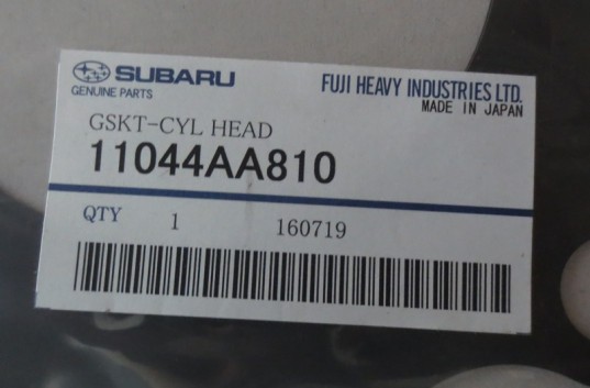 Subaru OEM Head Gasket Pair 2013+ Subaru BRZ 20D