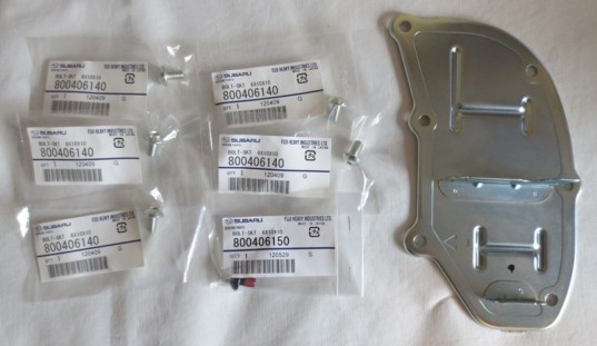 Genuine Subaru OEM Oil Separator Cover & Hardware EJ205 EJ255 EJ257 WRX STi