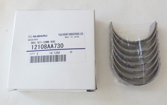 Genuine OEM Subaru Rod Bearing Set - 2002-2009 Early