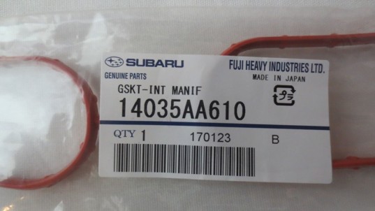 Genuine Subaru OEM 2 Intake Manifold Gaskets 2013+ BRZ 20D