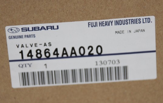 Genuine Subaru OEM RH Secondary Air Suction Valve EJ257 2008+ STi