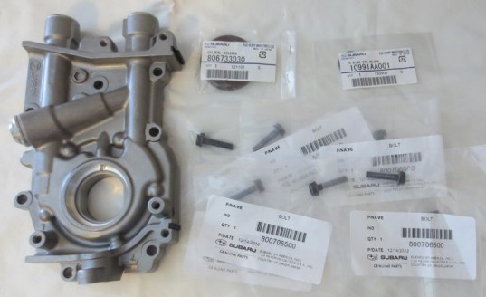 Genuine OEM Subaru Oil Pump w/ Seal & O-Ring Impreza Legacy Forester EJ251 EJ253