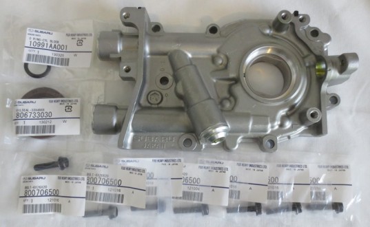 Genuine OEM Subaru Oil Pump w/ Seal & O-Ring Impreza Forester EJ255 EJ253