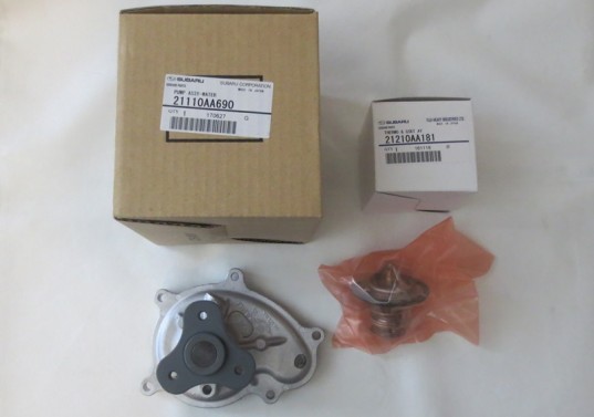 Genuine OEM Subaru Water Pump Thermostat Kit