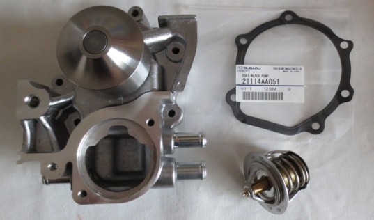 Genuine OEM Subaru Water Pump Thermostat Kit