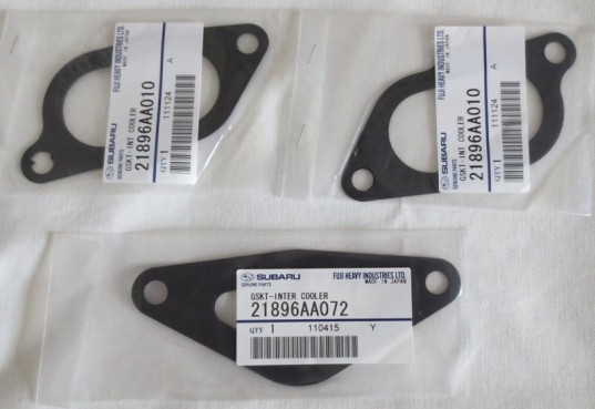 Genuine OEM Subaru Intercooler Y-Pipe & BOV Gasket Set '02-'05 WRX '04-'20 STi