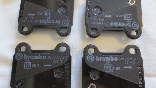 Genuine OEM Subaru Brembo Rear Brake Pad Set 2008-2018 Impreza STi