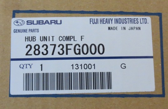 Genuine OEM Subaru Front Wheel Hub & Bearing 2008-2014 WRX + 2.5i 2009-2013 Forester