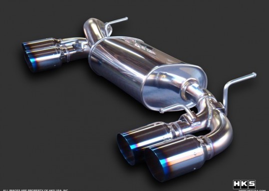 HKS Legamax Premium Exhaust Rear Section 08+ STi