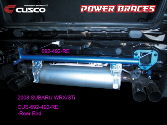 Cusco Power Brace, Rear End, 2008 GH WRX/STi