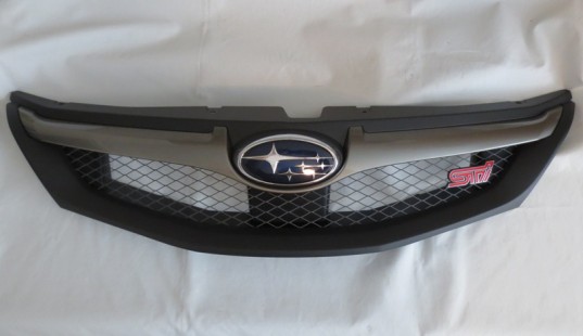 Genuine OEM Subaru 2008-2010 STi Front Grille with Star & STi Badge