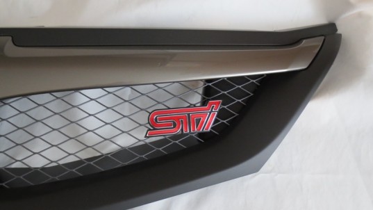 Genuine OEM Subaru 2008-2010 STi Front Grille with Star & STi Badge