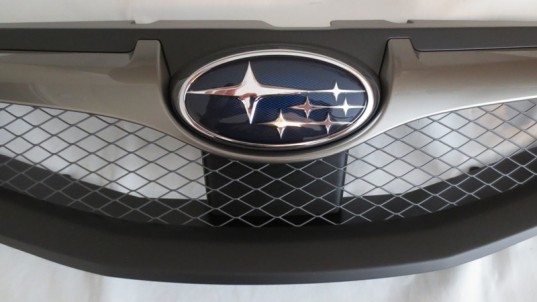 Genuine OEM Subaru 2008-2010 STi Front Grille with Star & STi Badge