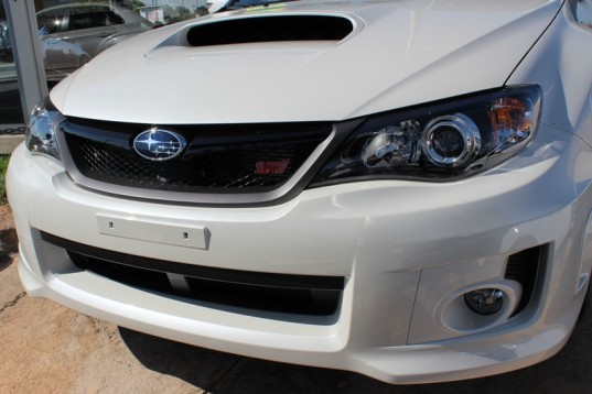 Genuine OEM Subaru 2011 STi Front Grille with Star & STi Badge