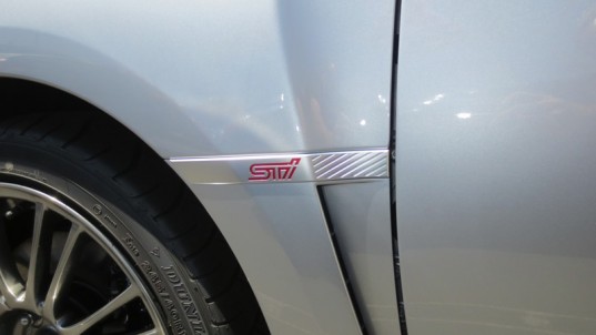 Genuine OEM Subaru WRX Fender Emblem Set 