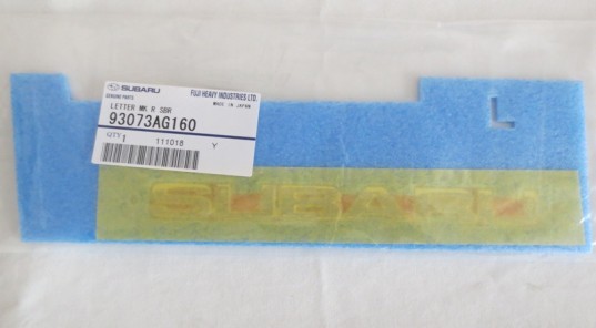 Genuine OEM Subaru Rear Badge 