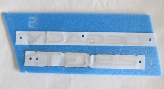 Genuine OEM Subaru Rear Badge 