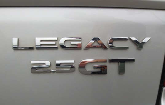 Genuine OEM Subaru Rear Badge 