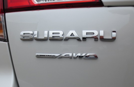 Genuine OEM Subaru Rear Badge Set 