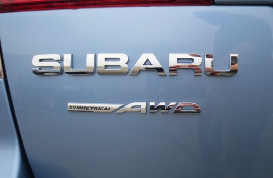 Genuine OEM Subaru Rear Badge Set 