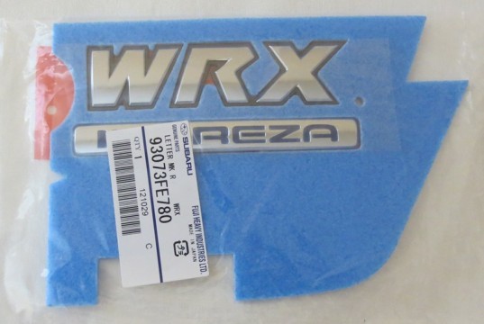 Genuine OEM Subaru Rear Badge 