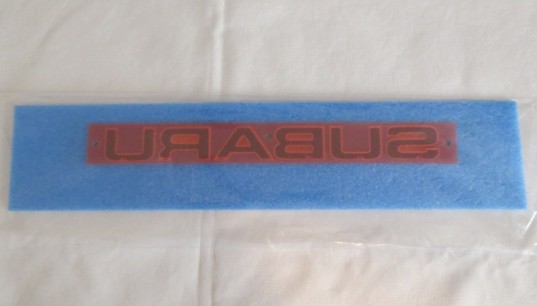 Genuine OEM Subaru Rear Badge Set 