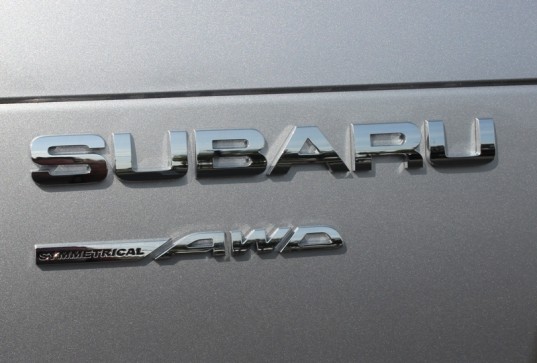 Genuine OEM Subaru Rear Badge Set 