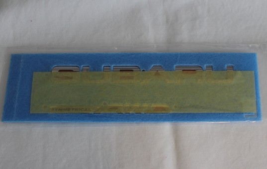 Genuine OEM Subaru Rear Badge Set 