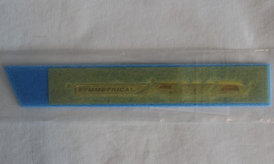 Genuine OEM Subaru Rear Badge 