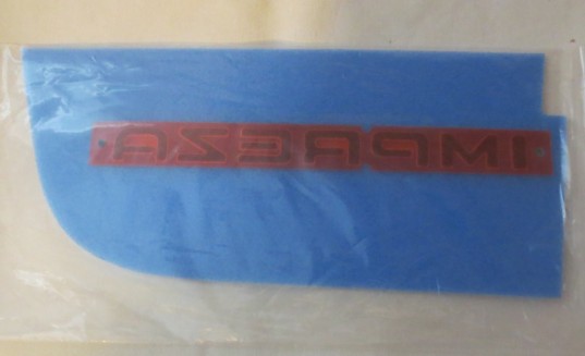 Genuine OEM Subaru Rear Badge Set 