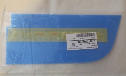 Genuine OEM Subaru Rear Badge Set 