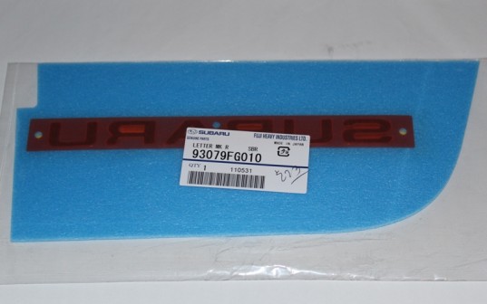 Genuine OEM Subaru Rear Badge 