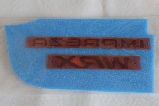 Genuine OEM Subaru Rear Badge Set 