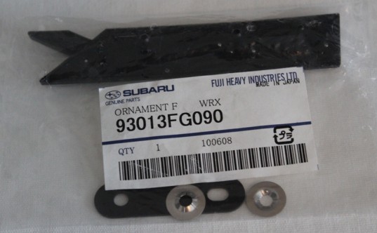 Genuine OEM Subaru WRX Grille Badge 