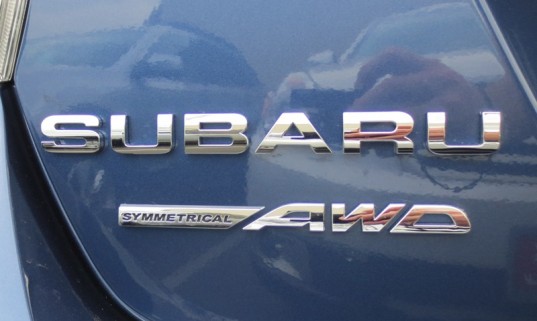 Genuine OEM Subaru Rear Badge Set 