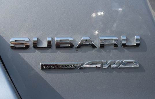 Genuine OEM Subaru Rear Badge Set 