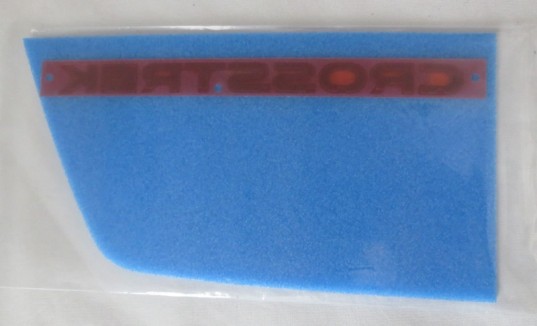 Genuine OEM Subaru Black Rear Badge 