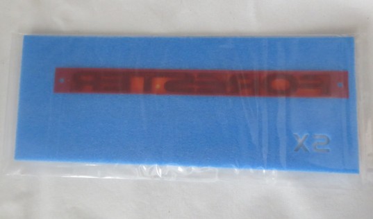 Genuine OEM Subaru Black Rear Badge 