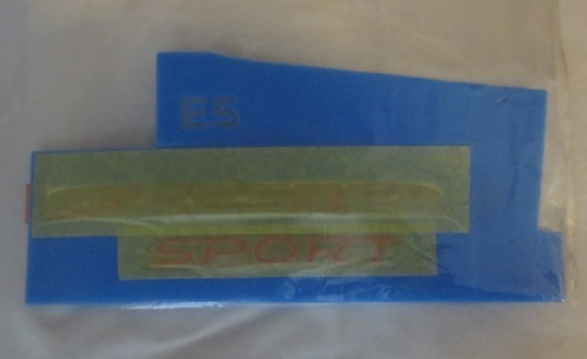 Genuine OEM Subaru Rear Badge Set 