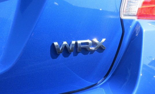 Genuine OEM Subaru WRX Rear Badge 