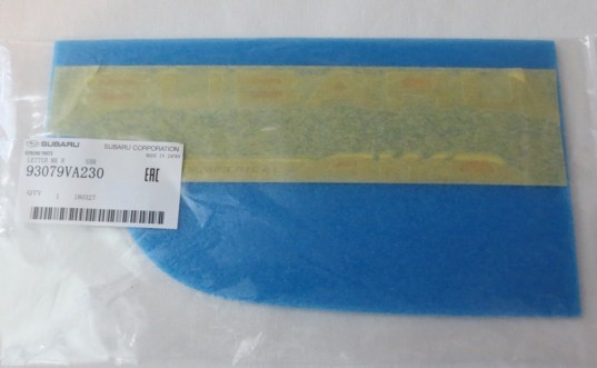 Genuine OEM Subaru Rear Badge Set 