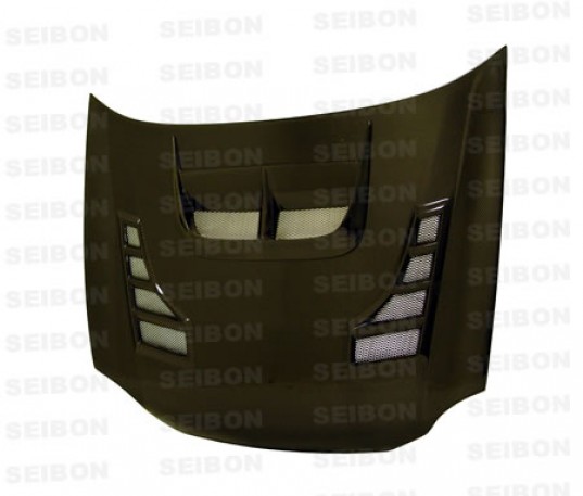 Seibon CW-Style Carbon Fiber Hood 2002-2003 WRX