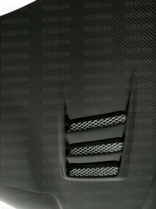 Seibon CW-Style Carbon Fiber Hood 2008-2009 WRX/STi