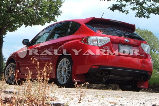 Rally Armor Urethane Mud Flaps 2008+ STi V2