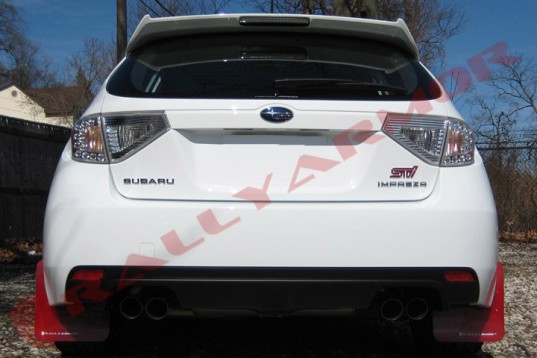 Rally Armor Urethane Mud Flaps 2008+ STi V2