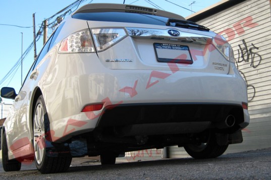 Rally Armor Urethane Mud Flaps 2008-2010 WRX Sedan & Wagon