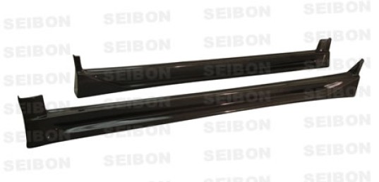 Seibon CW-Style Carbon Fiber Side Skirts 2002-2003 WRX