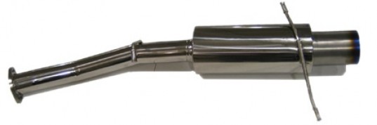 TurboXS RMA-TI Titanium Tip Rear Muffler 02-07 WRX 04-07 STi